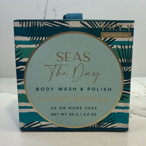 LWYA - SEAS The Day - Body Wash & Polish (OceanBreeze) 3 oz. Love Who You Are - Picture 1 of 2